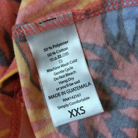 LuLaRoe Aztec Type Print Carly Dress - Picture 4 of 4